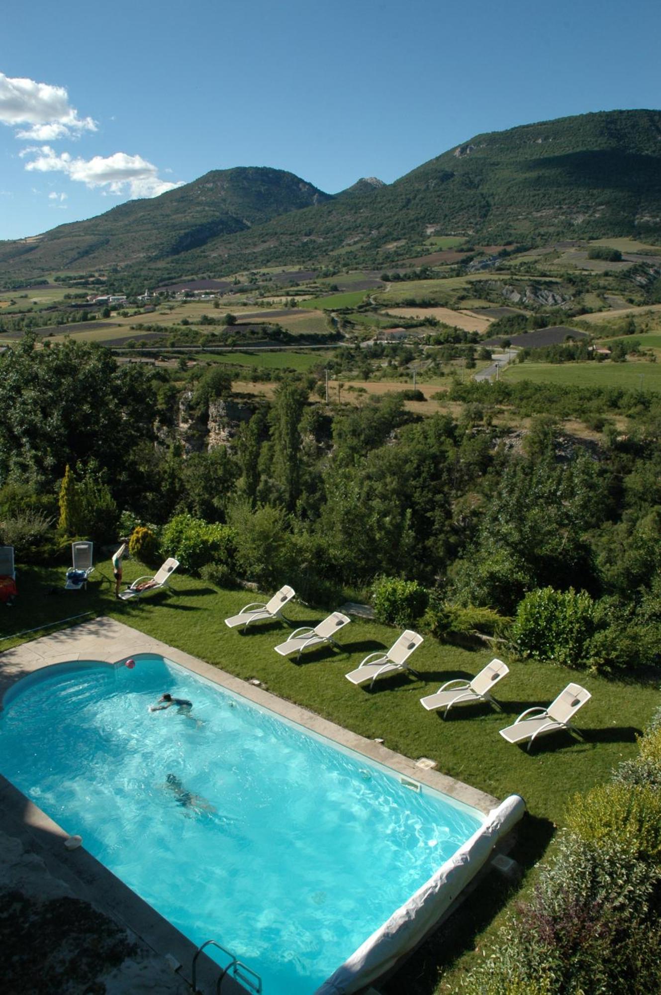 La Claveliere Hotel Saint-Auban-sur-lʼOuvèze Kültér fotó